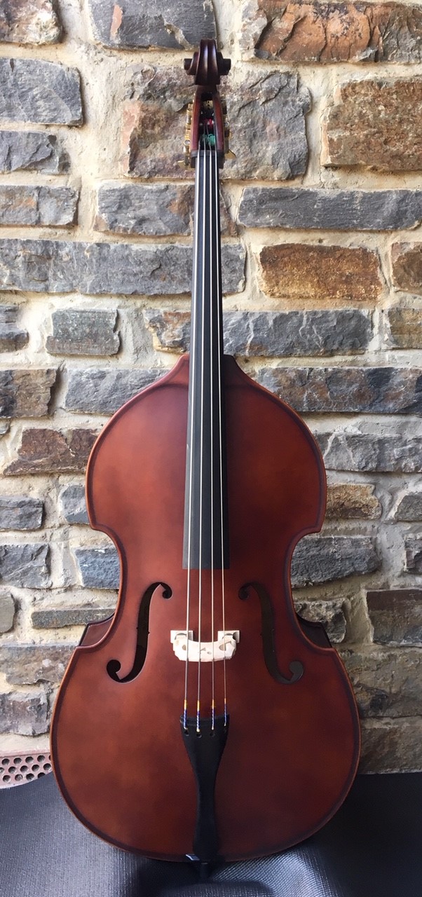Benjamin King 1/10-size Double Bass - with included cello Hard Bag